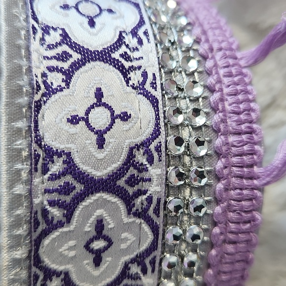 New Martinigale Collar with rhinestone and tassles!! - Picture 7 of 8